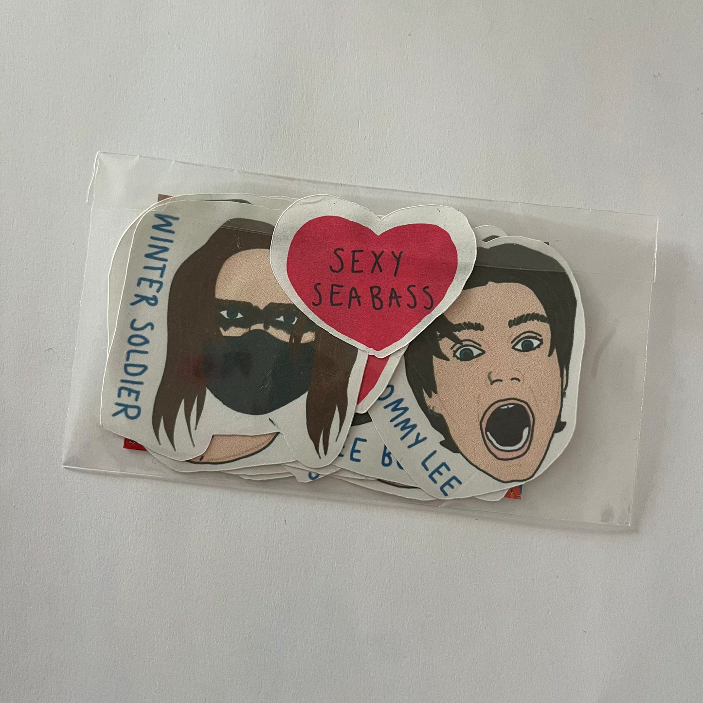 Sebastian Stan Sticker Pack