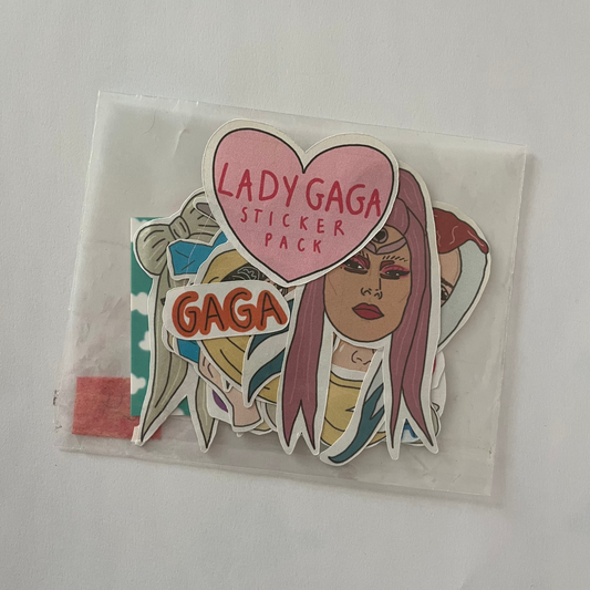 Lady Gaga Sticker Pack