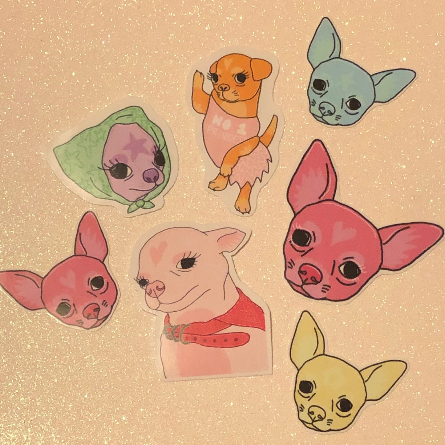 I <3 Chihuahuas Sticker Pack