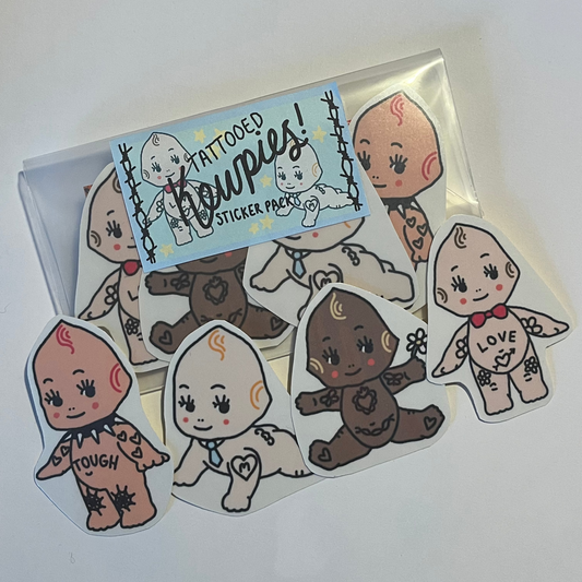 Tattooed Kewpies Sticker Pack
