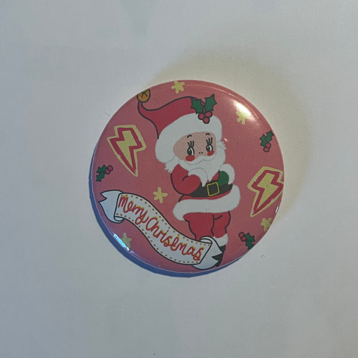 Kitsch Christmas Badge