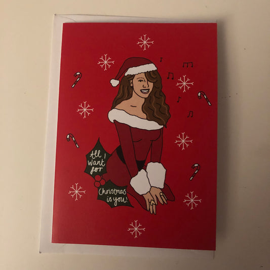 Mariah Christmas Card