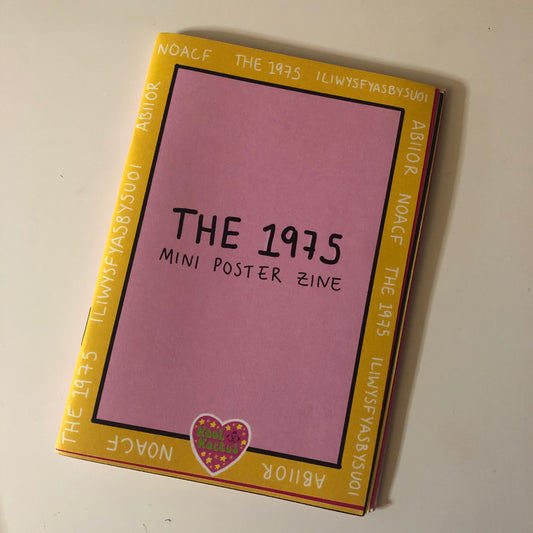 The 1975 Mini Poster Zine