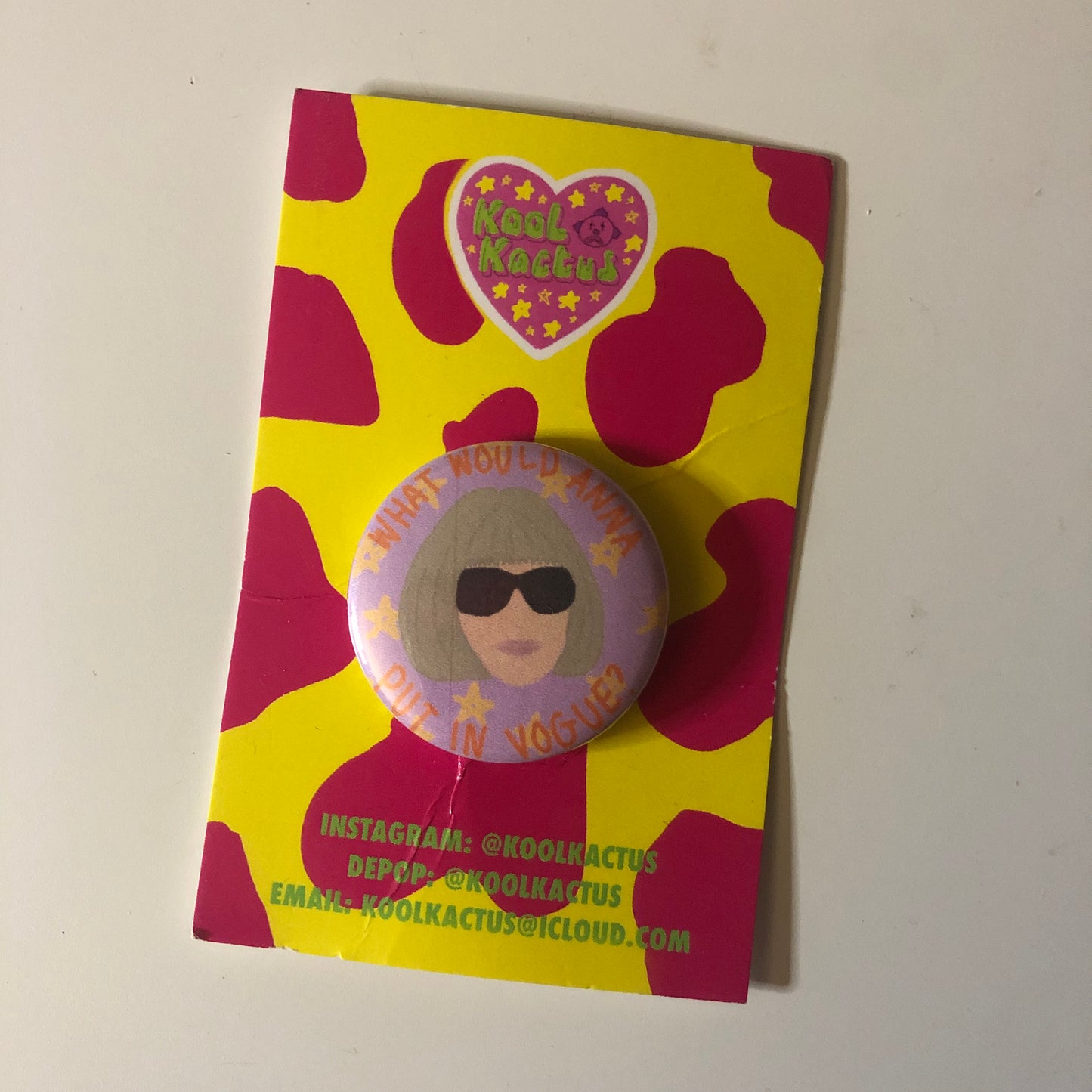 Anna Wintour Badge