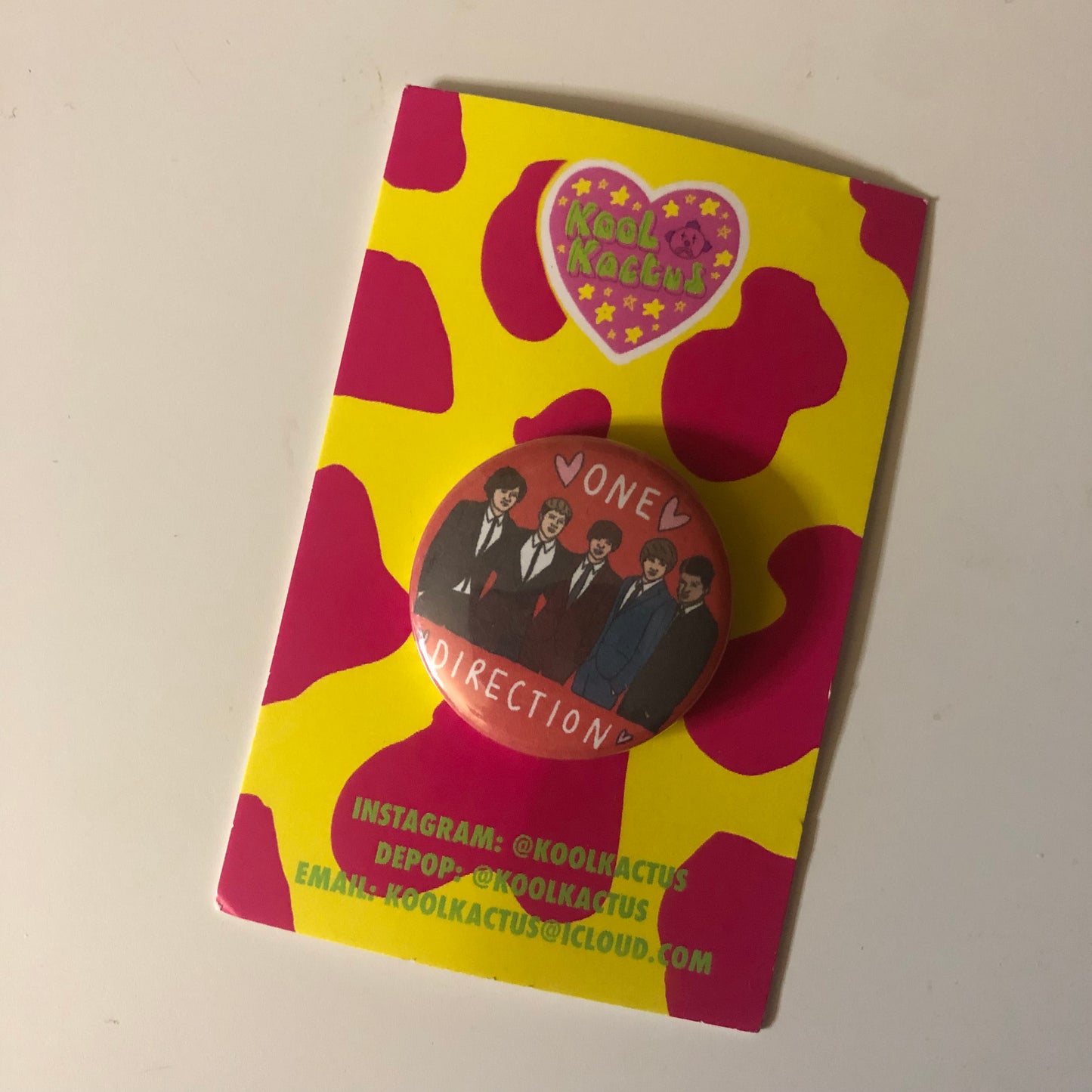 One Direction Badge