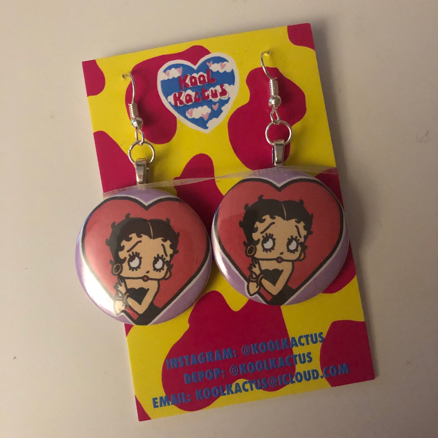 Betty Boop Badge