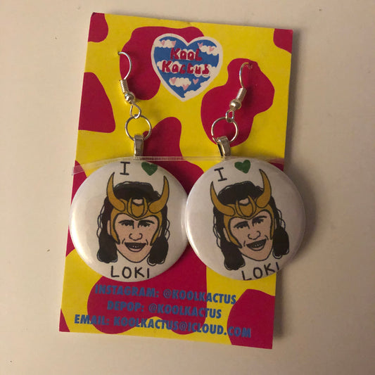 I <3 Loki Badge