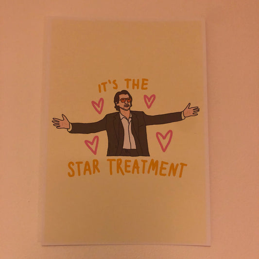 Star Treatment A5 Print