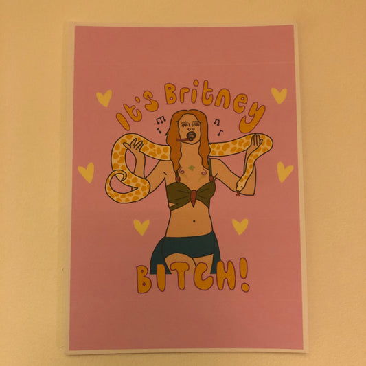 Britney A5 Print