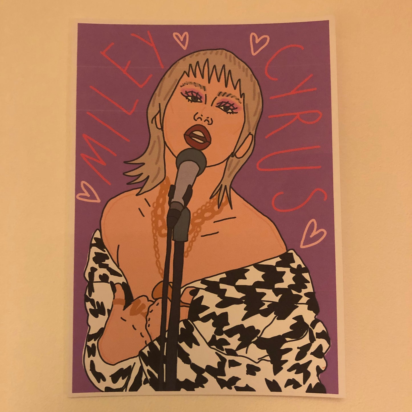 Miley Cyrus A5 Print