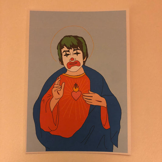 Alex Turner Jesus A5 Print