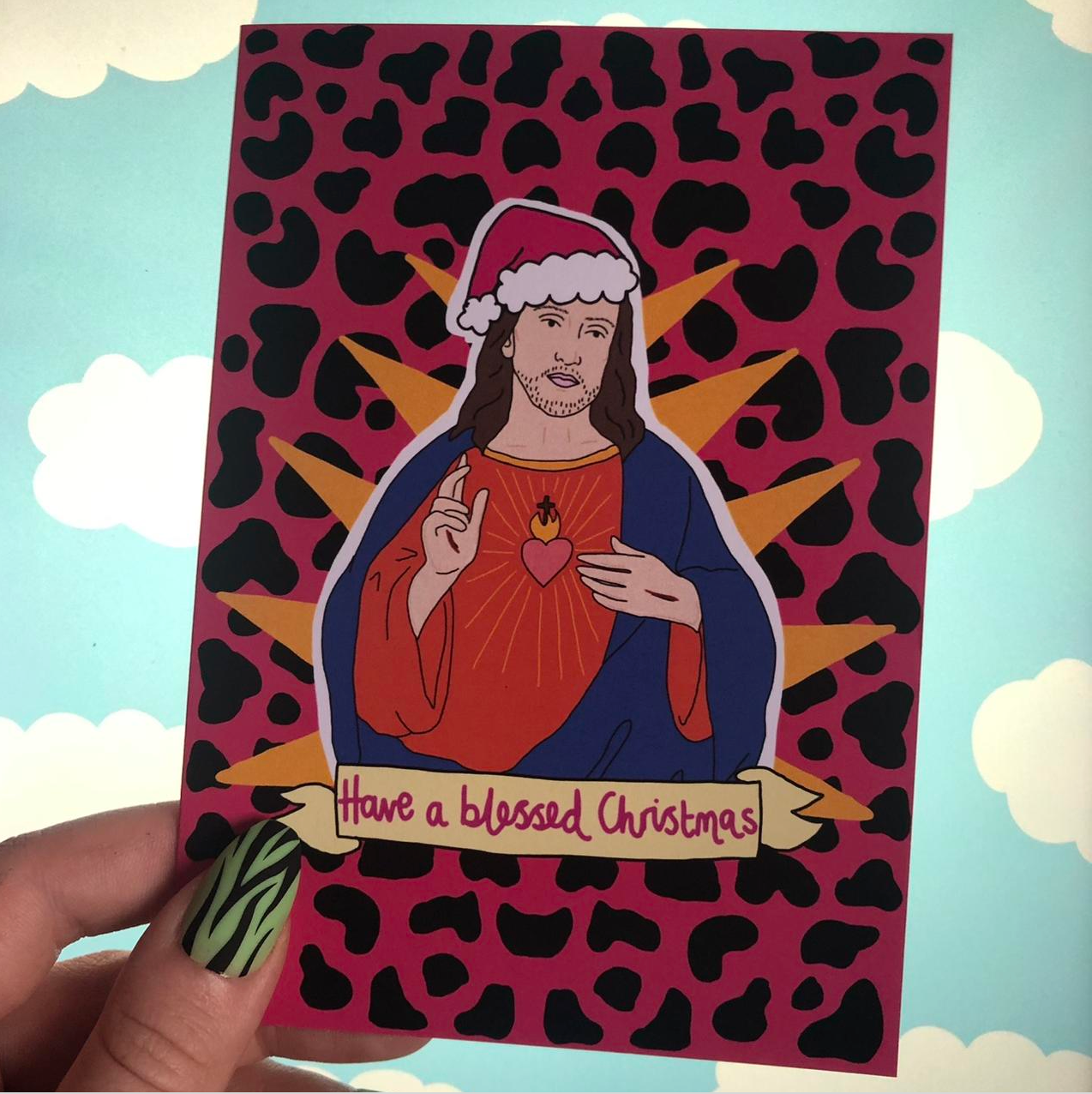 Jesus Christmas Card