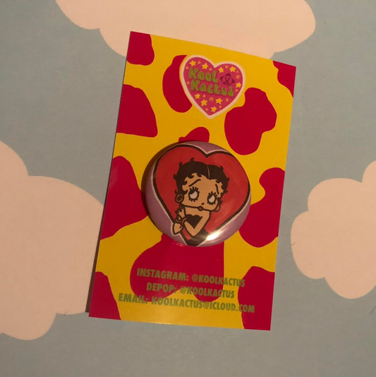 Betty Boop Badge