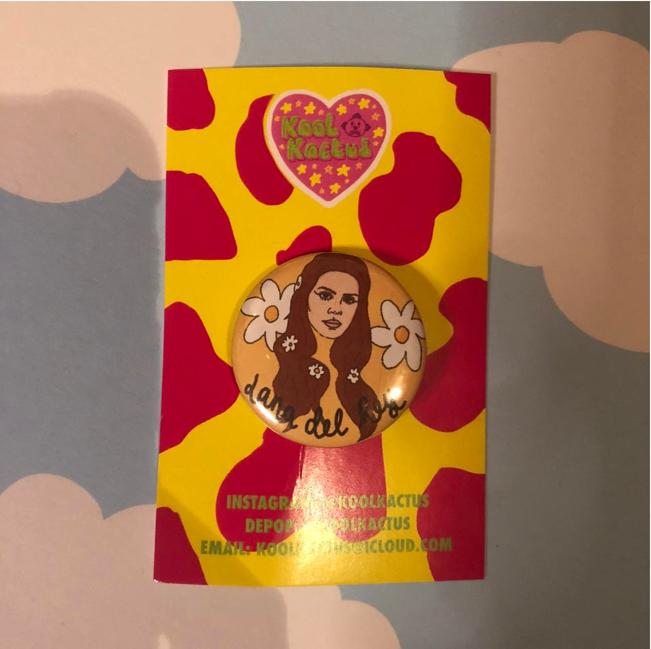 Lana Del Rey Badge